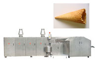 Flexible Eiscreme-Herstellungs-Ausrüstung für Zuckerkegel/Waffel-Korb