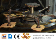 Eistüte-Produktions-Ausrüstung, mehrfunktionale automatische Installation von 63 backenden Schablonen 260*240 Millimeter.