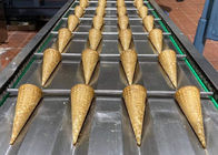5m lange gerollte Sugar Cone Production Line Versatile vollautomatische 51 Backbleche