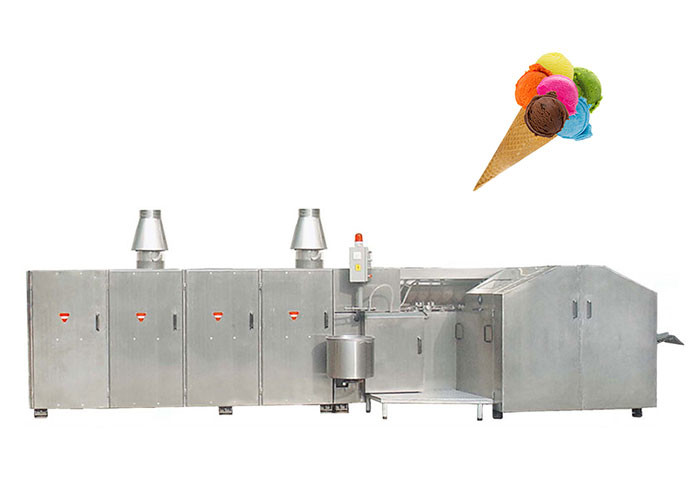 Hochleistungs-industrielle Eismaschine für Zuckerkegel, Edelstahl-Beschaffenheit