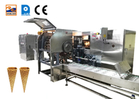 Eismaschine mit großer Kapazität in Waffelform, Zuckertüte, die Maschine herstellt