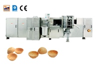 Kommerzieller Eiscreme-Waffelkorbhersteller Automatische gerollte Zuckerkegel-Backmaschine