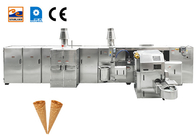 Industrielle Creme Sugar Rolled Cone Baking Machine SS Sugar Cone Production Line Ice