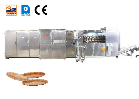 Geschäft Multifunktions-Monaka-Oblaten-Maschine automatisches Monaka-Waferherstellungs-Fließband