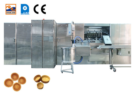 Edelstahl automatische scharfe Shell Production Line Large Tart Shell Production Equipment