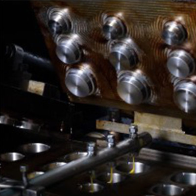 Edelstahl automatische scharfe Shell Production Line Large Tart Shell Production Equipment