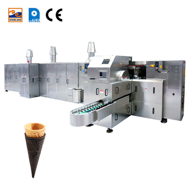 Schwergewichts-Zuckerkegel-Produktionslinie kundenspezifisch vollautomatisch Eiscreme-Kegel-Meister