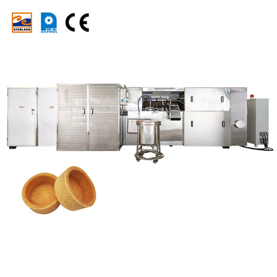 Top vollautomatisierte Tart Shell Produktionslinie Ofen für Unternehmen