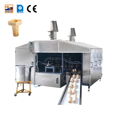 0.75kw Hauptmotor Spezifikation Automatische Wafer-Kegel-Produktionslinie mit CE