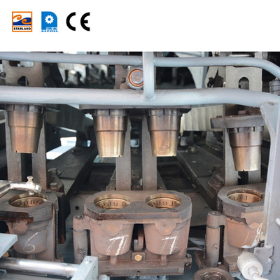 0.75kw Hauptmotor Spezifikation Automatische Wafer-Kegel-Produktionslinie mit CE