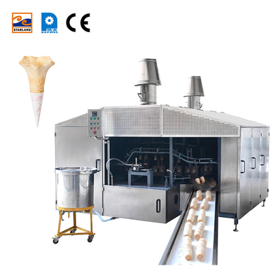 Gas-PLC-Steuerung Wafer-Kegel-Produktionslinie mit einer Jahresgarantie