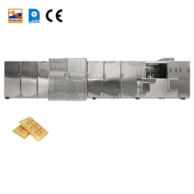 PLC-gesteuerte automatische Monaka-Wafermaschine Snack-Produktionsanlage mit 55 Backplatten