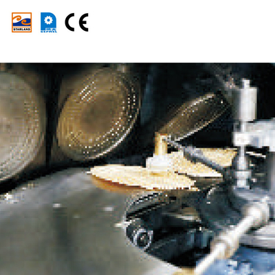 Automatische Maschine für die Produktion von Obleas-Wafern aus Edelstahl