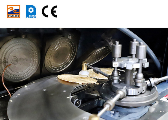 Automatische anpassbare Obleas Wafermaschine Einjährige Garantie
