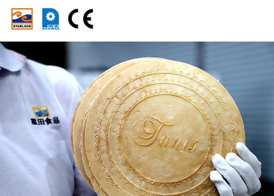 Automatische anpassbare Obleas Wafermaschine Einjährige Garantie