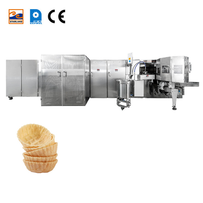 PLC-Steuerungssystem Automatische Waffelkorbmachmaschine mit Kapazität