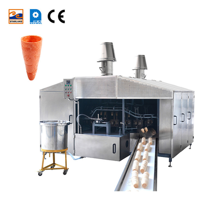 4400 Produktion 28 Formen Automatische Wafer-Kegel-Produktionslinie Wafer-Kegelmaschine