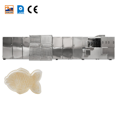 Maschinen zur Herstellung von Keksen mit automatischer, einstellbarer Kapazität für die Produktion von Snacks aus Edelstahl