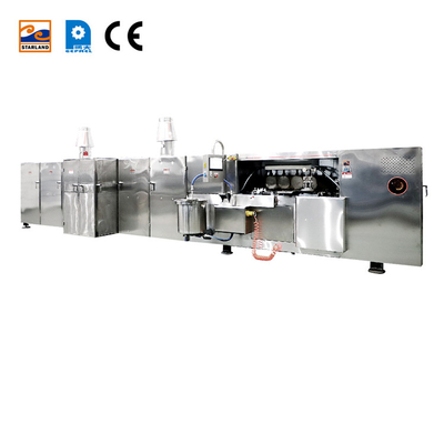Automatische Obleas-Wafer-Produktionslinie mit Edelstahlkonstruktion
