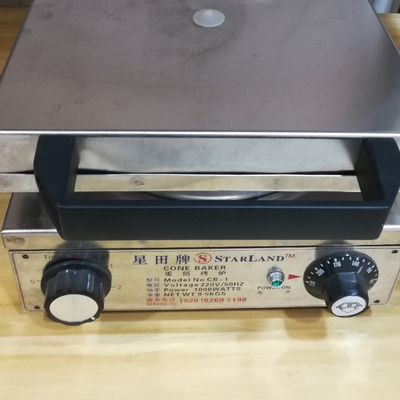 Kommerzielle Konus Baker Halbautomatische Steuerung mit 290 W * 400 D * 180 H mm Spezifikationen