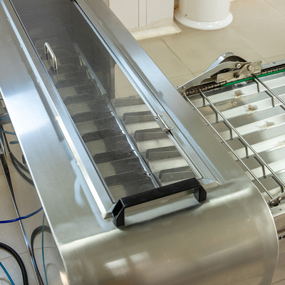 Edelstahl-Marshalling Kühlgurt für Kegel-Produktionslinie
