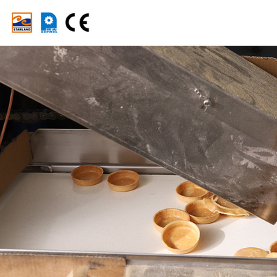 Anpassungsfähige automatische Waffelkorbmaschine mit fortgeschrittenem PLC-System