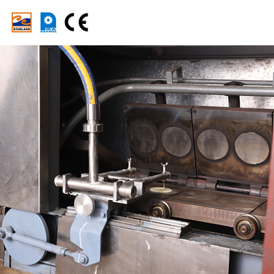 Anpassungsfähige automatische Waffelkorbmaschine mit fortgeschrittenem PLC-System