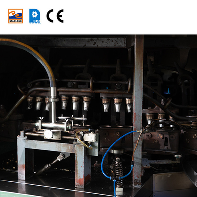 PLC-Steuerungssystem Wafer-Kegelmaschine für konsistente und perfekte Zapfen