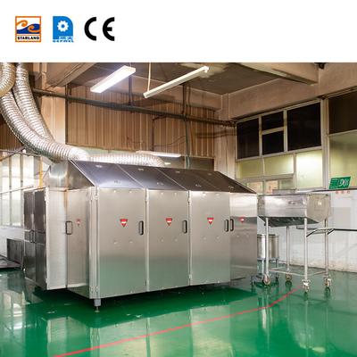 PLC-Steuerungssystem Wafer-Kegelmaschine für konsistente und perfekte Zapfen
