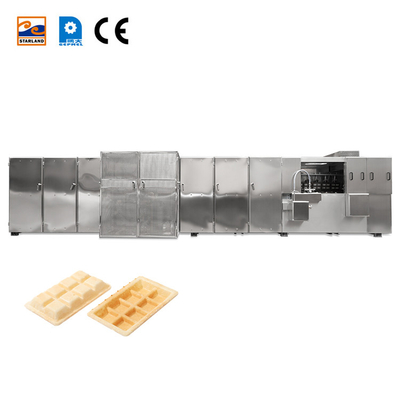 Anpassungsfähige Monaka-Wafer-Produktionslinie mit 2,0 PS Hauptmotor und PLC-Steuerungssystem