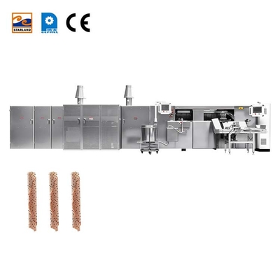 Fabrik-direkte automatische Waffeln Rollen Produktionslinie Eier Rollen Produktionslinie