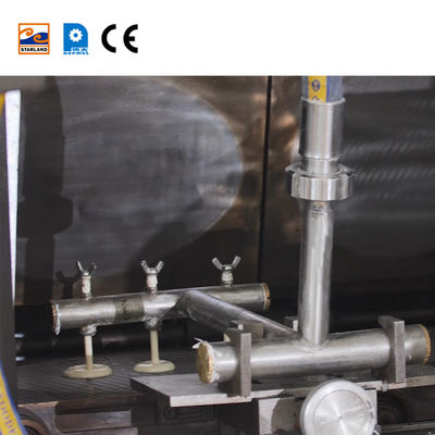 Produktionslinie für Zuckerkegel in der Produktion von Eiscreme