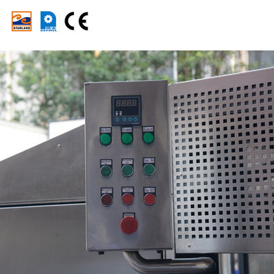 Edelstahl Material Textur Wafer Kegel Produktionslinie mit und automatische Funktion