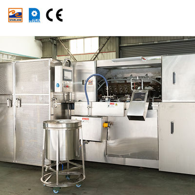 PLC Control System Tart Shell Production Line With Customisable Dimensions Stainless Steel Material