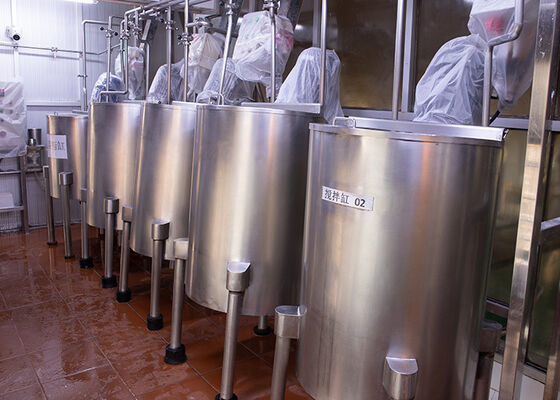 Videotechnische Unterstützung Hochgeschwindigkeits-Battermixer mit Zubehör für die industrielle Lebensmittelproduktion und -leistung