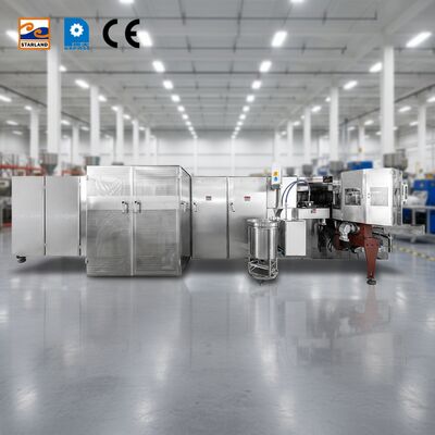 Videotechnische Unterstützung Waffelkörbe Produktionslinie hohe Kapazität für kontinuierliche Optimierung