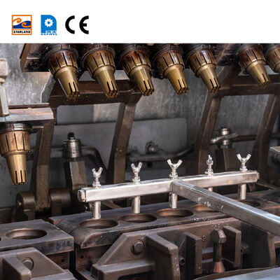 Automatische Waffelhörnchenmaschine aus Edelstahl, perfekt für die kontinuierliche Produktion von köstlichen, knusprigen Waffelhörnchen