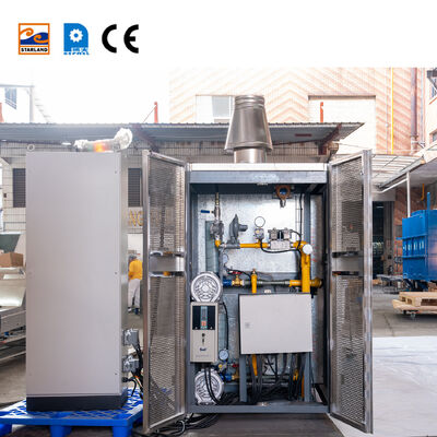 Hochflexible Waffelhörnchen-Produktionslinie mit Rollstation