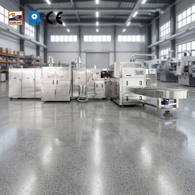 Kapazität 2000 PCS Rollzuckerkegel Produktionslinie vollautomatisch 1,1 kW Einfache Installation und benutzerfreundliche Oberfläche