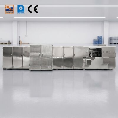 Kommerzielle Monaka-Wafer-Produktionslinie, automatische Herstellung, Video, technischer Support nach dem Service