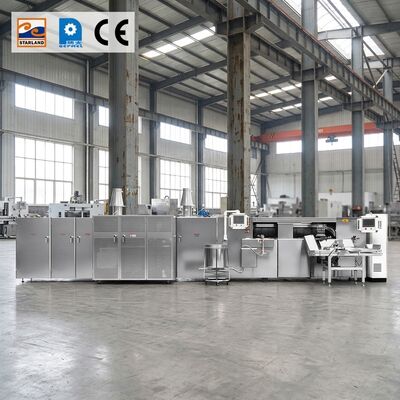 PLC-Steuerungssystem Waffleroll-Produktionslinie geeignet für die automatisierte Waffleroll-Herstellung in hohem Volumen