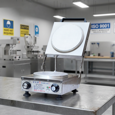 220V Edelstahl Automatische Waffelhörnchenmaschine Einfache Wartung