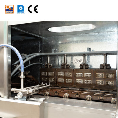 Auto Monaka Wafer Production Line Stainless Steel Material Digital Display Temperature Control For Production