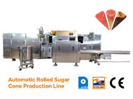 Farbder eiscreme Sugar Cone Production Line des Winkel-23° doppelter Edelstahl