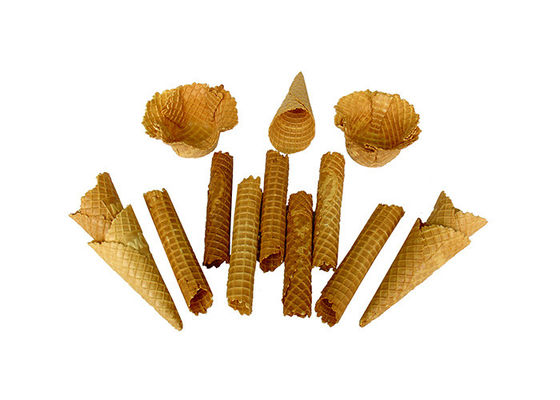 Kleine Eistüte-Oven Cone Machine With One-Jahr-Garantie Unbonded goldene