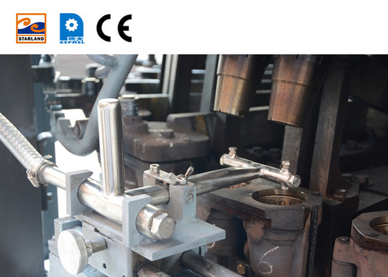 0.75kw 28 Formen Automatische Wafer-Kegel-Produktionslinie Wafer-Keks-Bäckmaschine