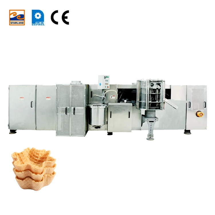 Anpassungsfähige Waffelkorb-Produktionslinie mit Hauptmotor 2,0 PS / 1,5 kW