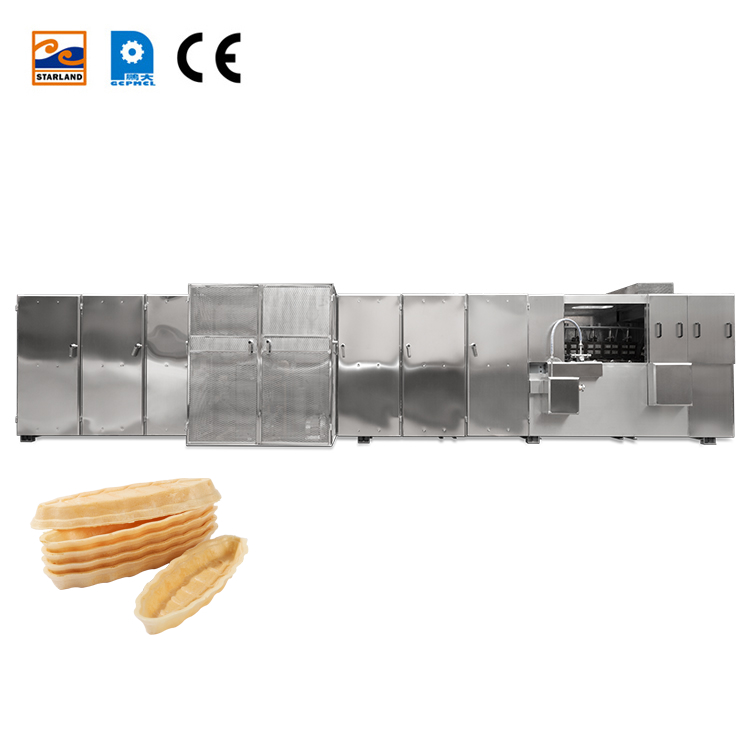 PLC Automatische Produktionslinie für Waffelgebäck mit Video-Technischer Unterstützung nach dem Verkauf