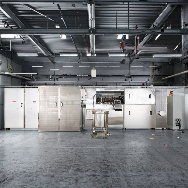 Anpassbare Herstellungslinie für Tarte-Böden, Keksbackmaschine