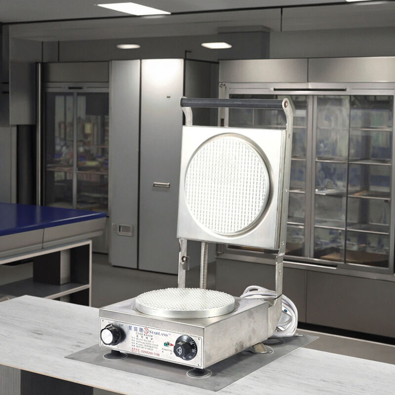 Ice Cream Cone Baker Stainless Steel Industrial Grade Robust Long Lasting Performance